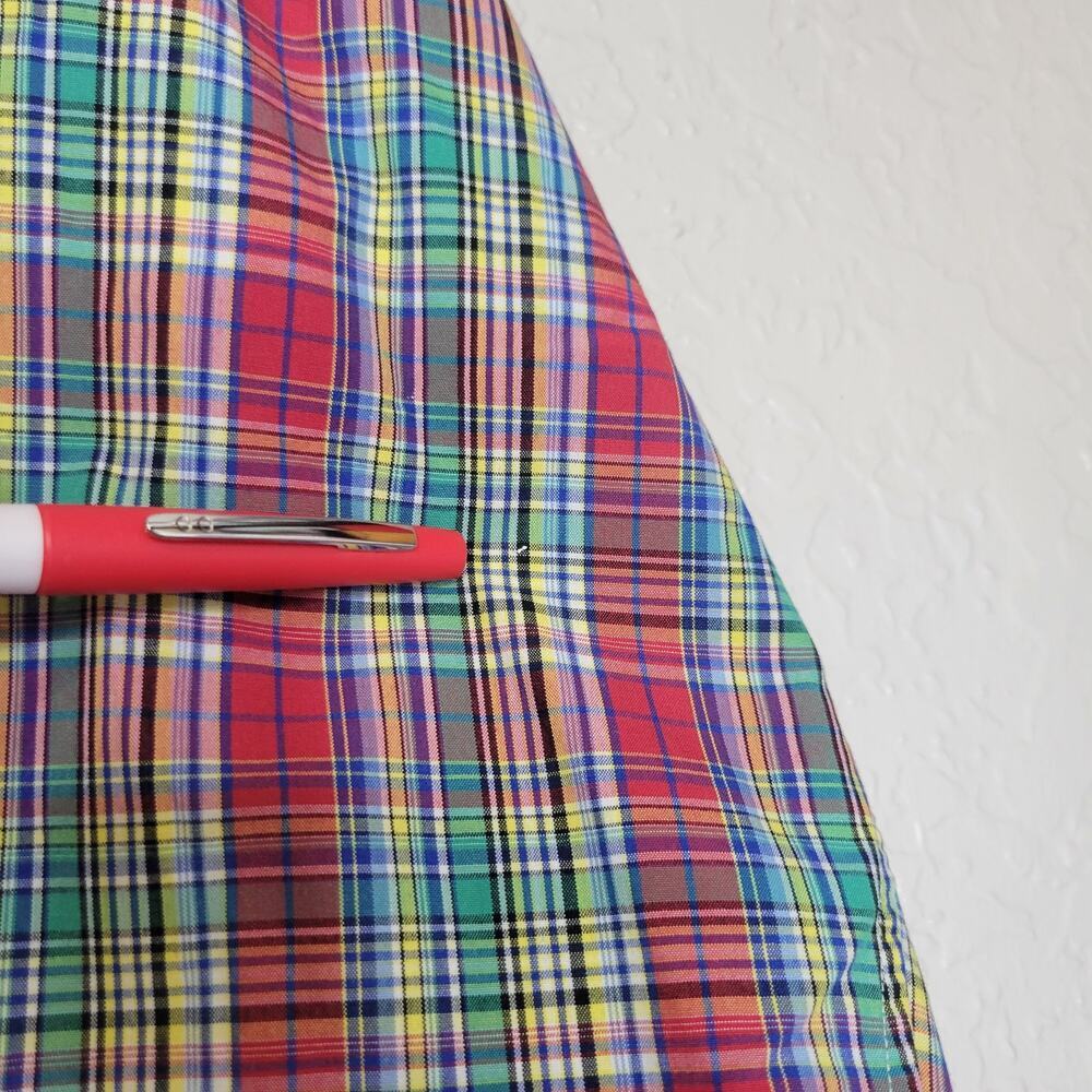 Ralph Lauren Button Down Shirt Mens L Red Plaid Long Sleeve Preppy Logo Pony - Picture 5 of 16